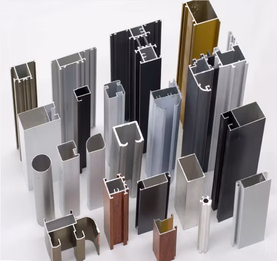 Decoración Extrusión de aluminio Serie 60 Proveedor China Marco de espejo de aluminio Perfil de aluminio